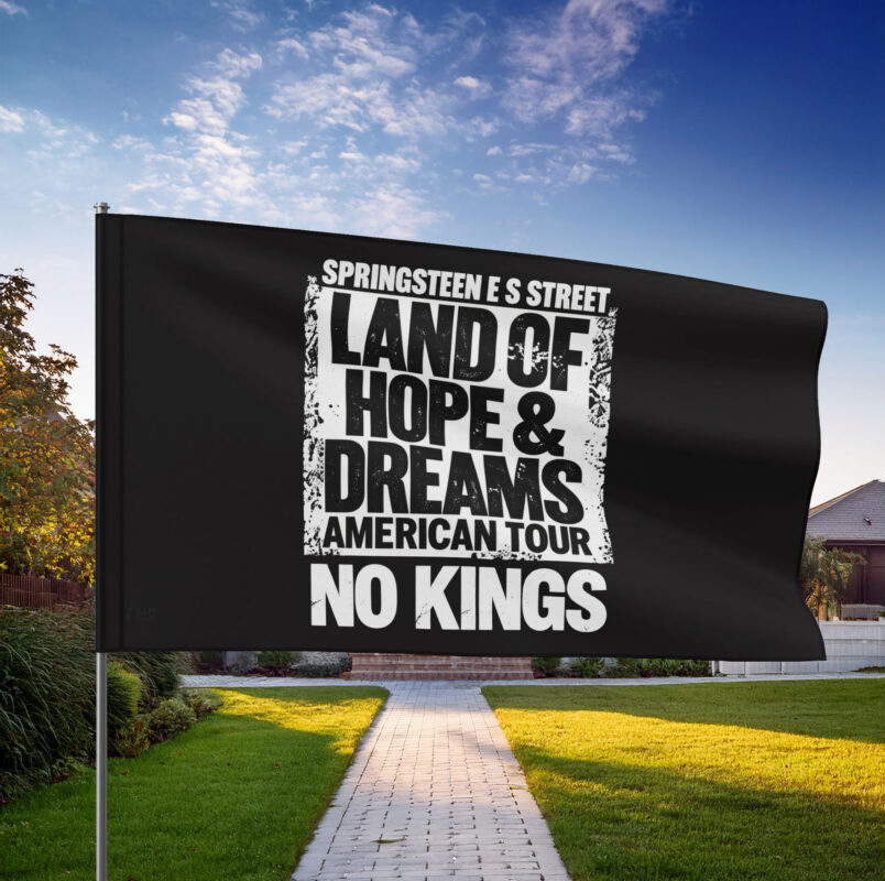 Land Of Hope And Dreams American Flag