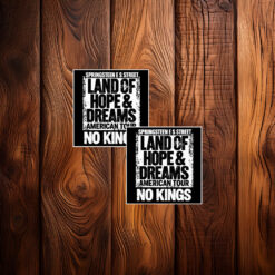 Land Of Hope And Dreams American Sticker