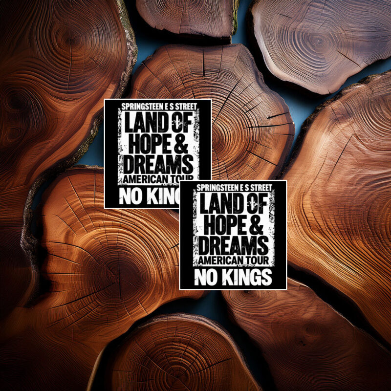 Land Of Hope And Dreams American Sticker