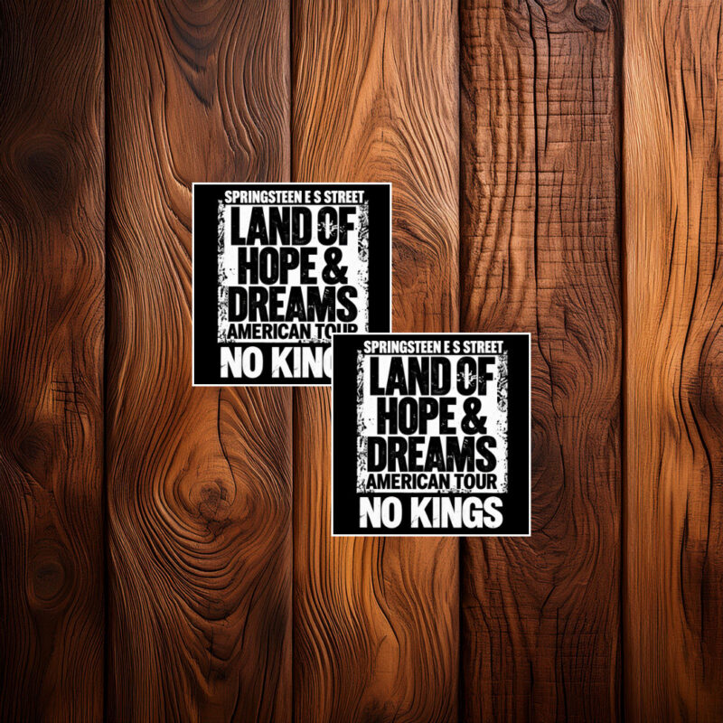 Land Of Hope And Dreams American Sticker
