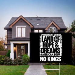 Land Of Hope And Dreams American Yard Sign