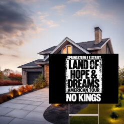 Land Of Hope And Dreams American Yard Sign