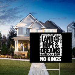 Land Of Hope And Dreams American Yard Sign