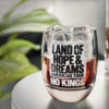 Land Of Hope And Dreams American glass