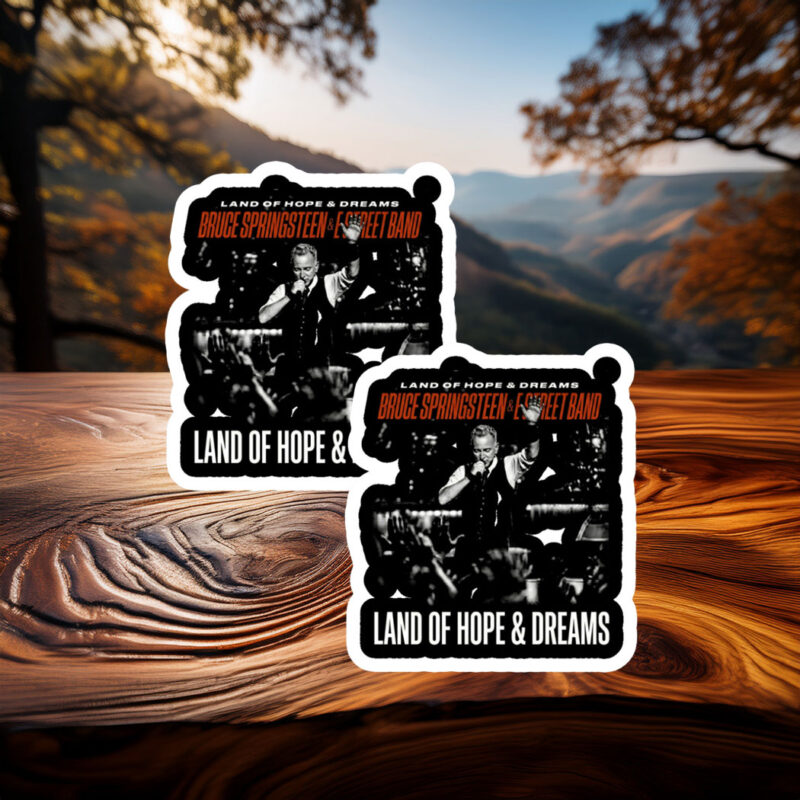 Bruce Springsteen And E Street Band Land Of Hope & Dreams Sticker