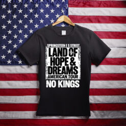 Bruce Springsteen & E Street Band Land Of Hope And Dreams American Tour 2026 Shirt