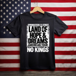 Bruce Springsteen & E Street Band Land Of Hope And Dreams American Tour 2026 Shirt
