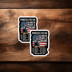 Bruce Springsteen & E Street Band Land Of Hope And Dreams Sticker