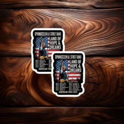 Bruce Springsteen & E Street Band Land Of Hope And Dreams Sticker