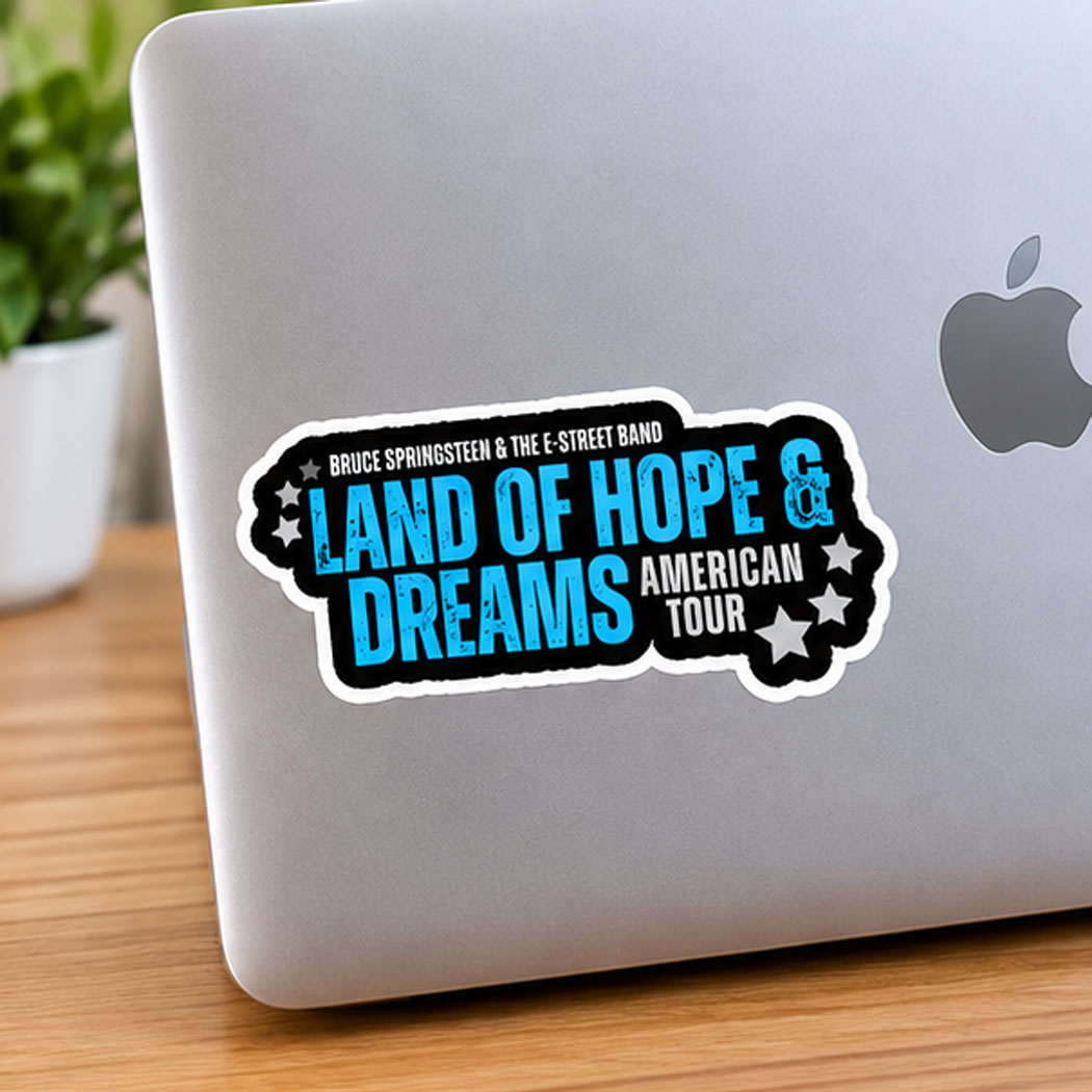 Bruce Springsteen Land of Hope and Dreams American Tour Sticker