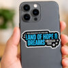 Bruce Springsteen Land of Hope and Dreams American Tour Sticker