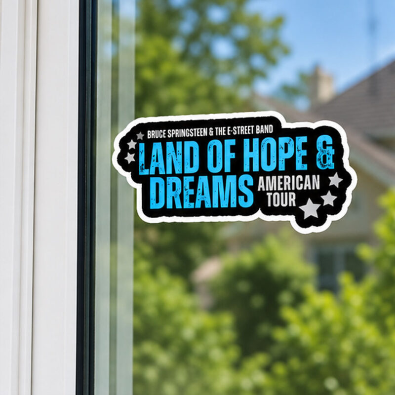 Bruce Springsteen Land of Hope and Dreams American Tour Sticker