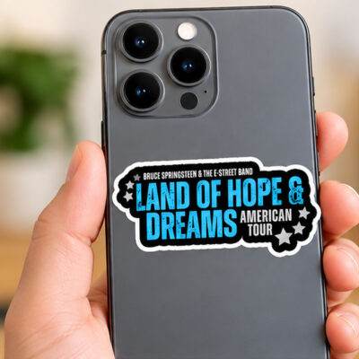 Bruce Springsteen Land of Hope and Dreams American Tour Sticker