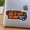 Bruce Springsteen Land of Hope and Dreams Tour Stickers