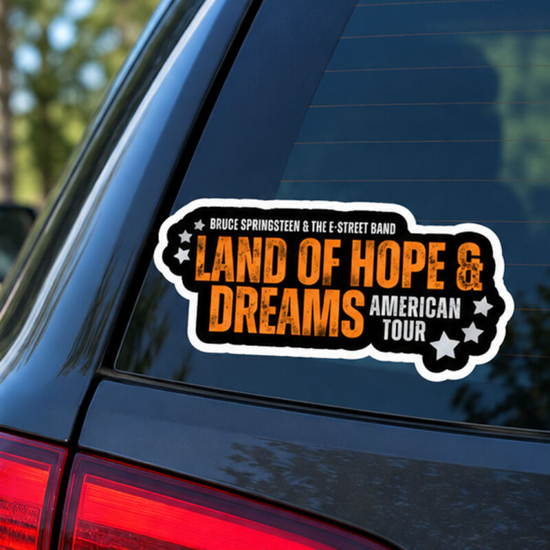 Bruce Springsteen Land of Hope and Dreams Tour Stickers