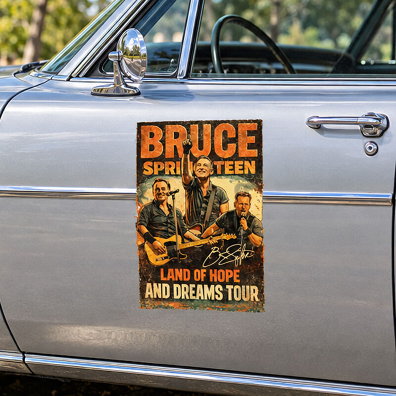 Bruce Springsteen Tour 2026 Sticker