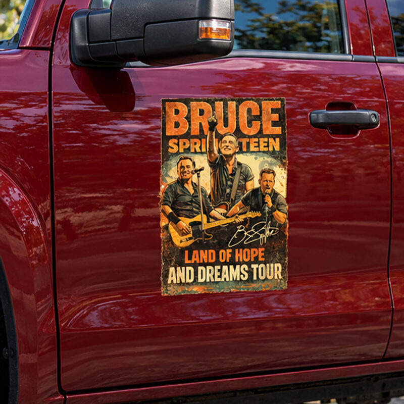Bruce Springsteen Tour 2026 Sticker