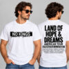 Land Of Hope And Dreams American Tour 2026 No Kings T-Shirt
