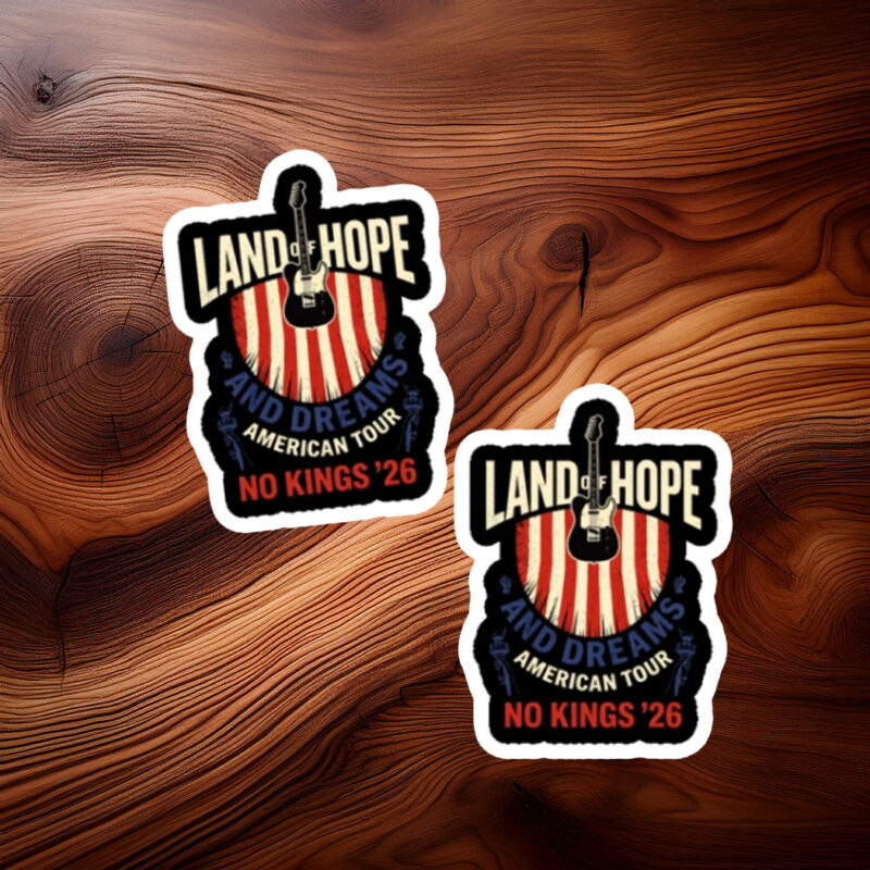 Land Of Hope And Dreams American Tour 2026 Sticker