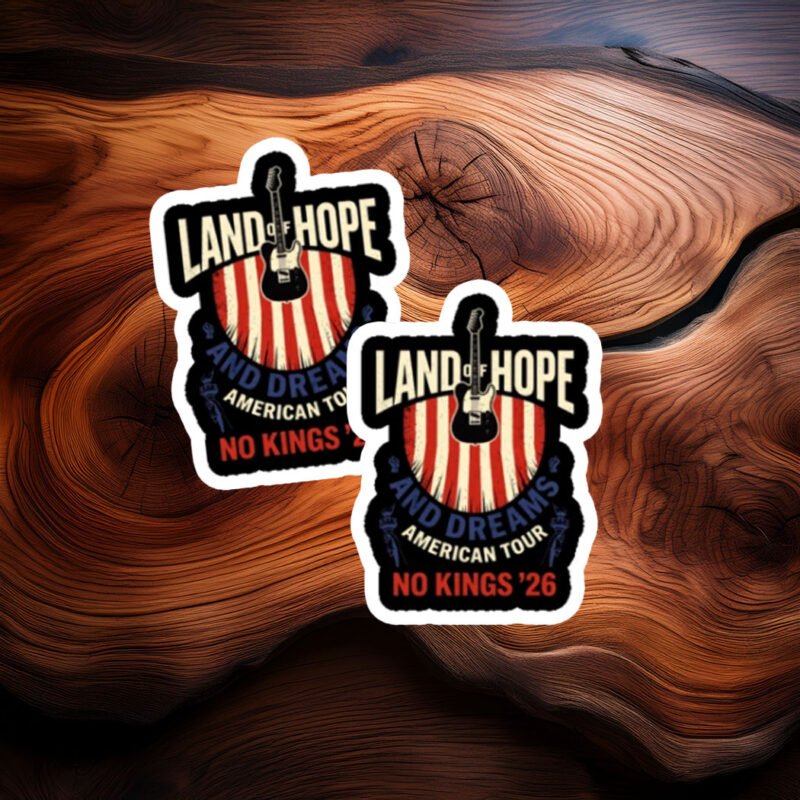 Land Of Hope And Dreams American Tour 2026 Sticker