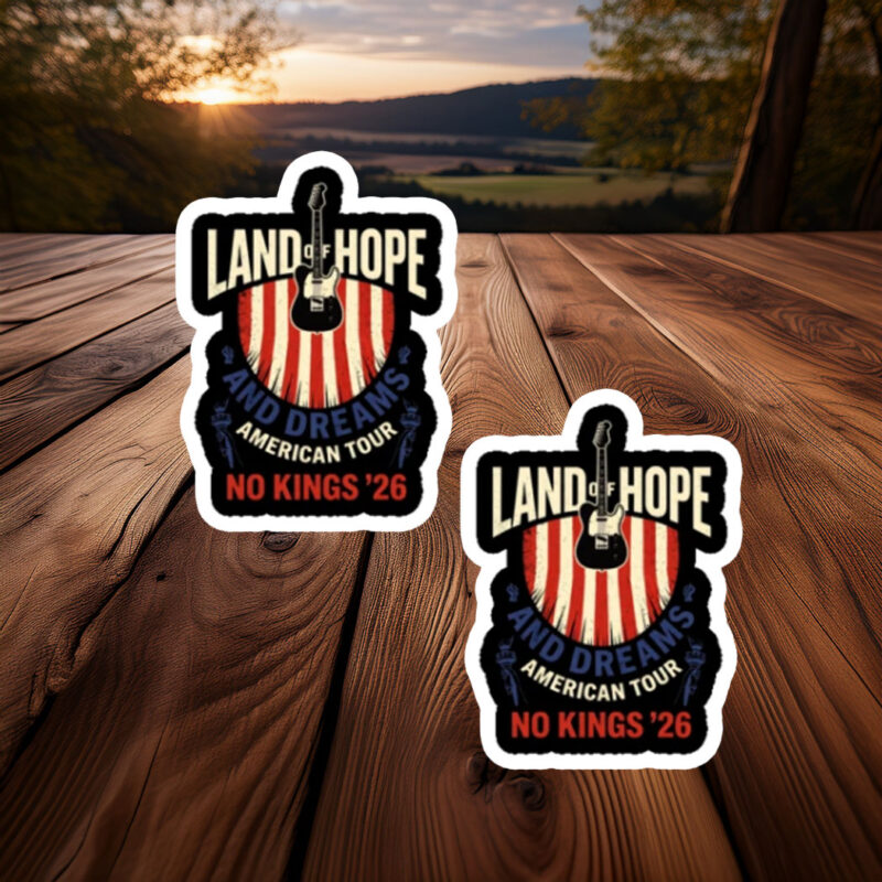 Land Of Hope And Dreams American Tour 2026 Sticker
