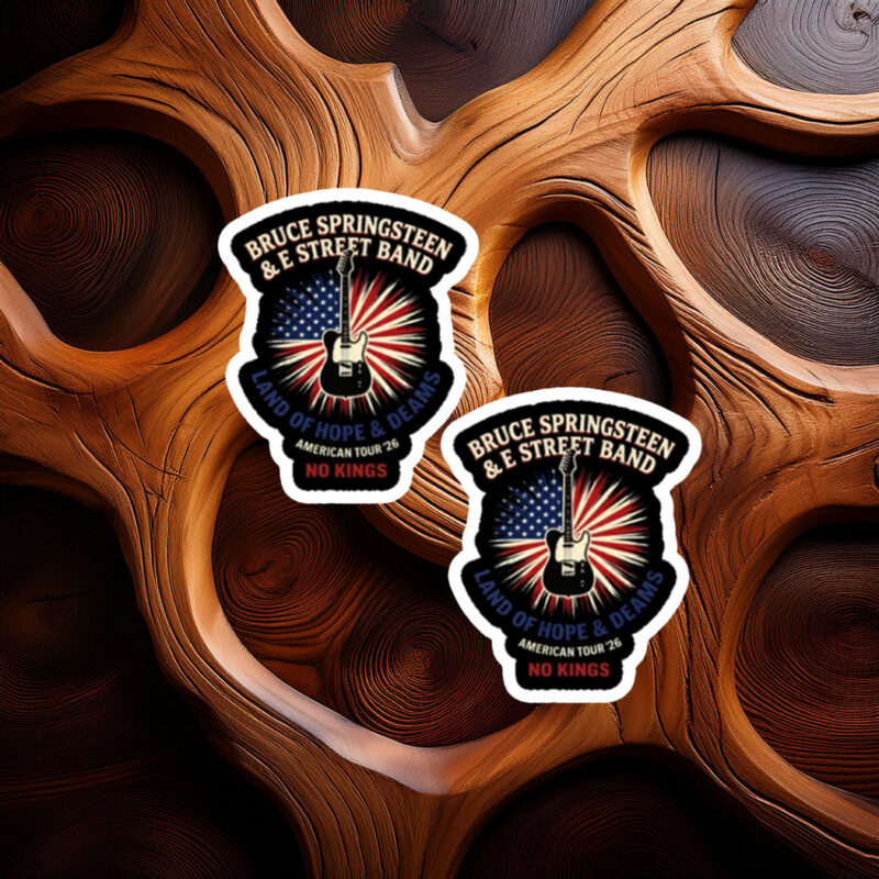 Land Of Hope And Dreams Bruce Springsteen Sticker