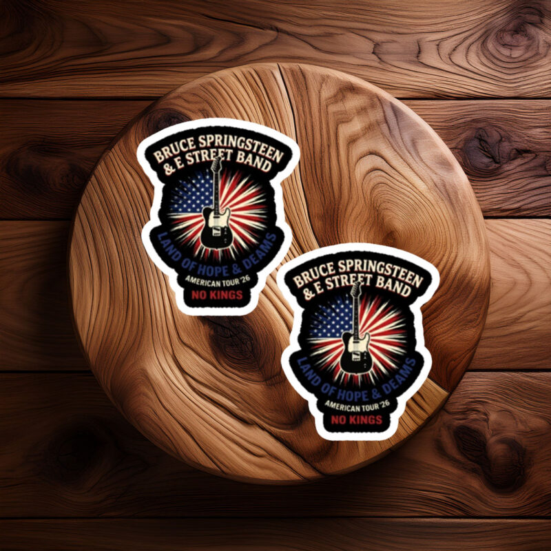 Land Of Hope And Dreams Bruce Springsteen Sticker