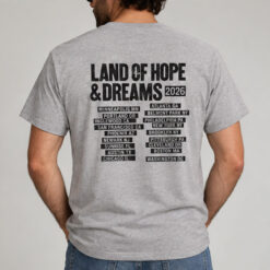Land Of Hope & Dreams American Tour Flag Shirt