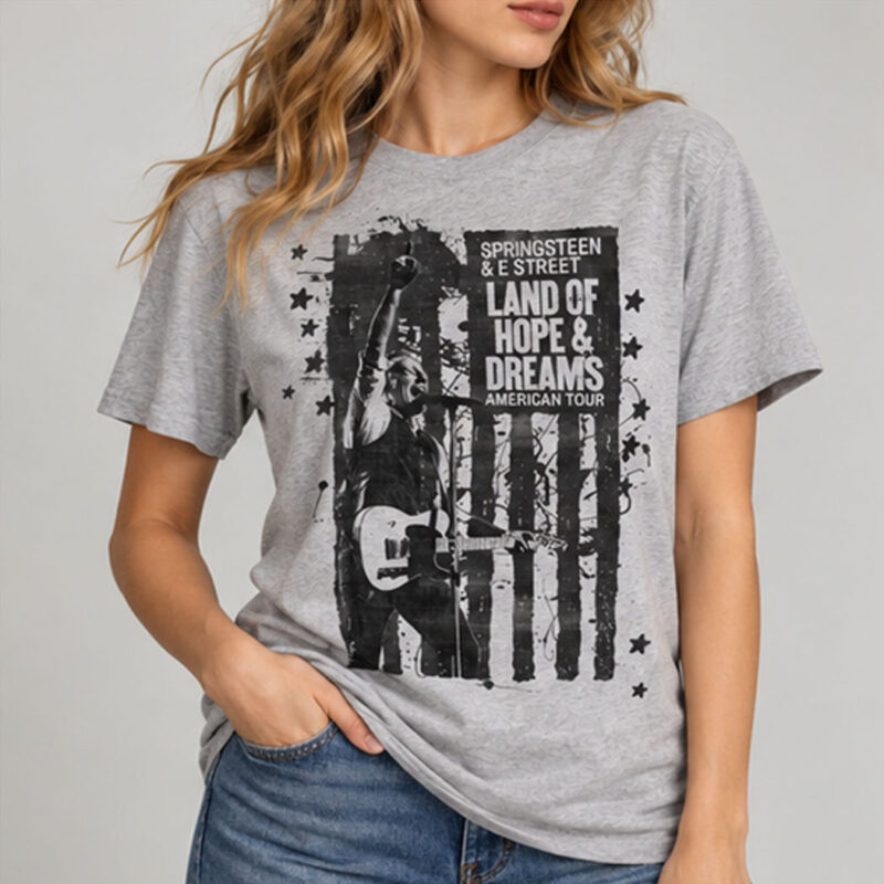 Land Of Hope & Dreams American Tour Flag Shirt