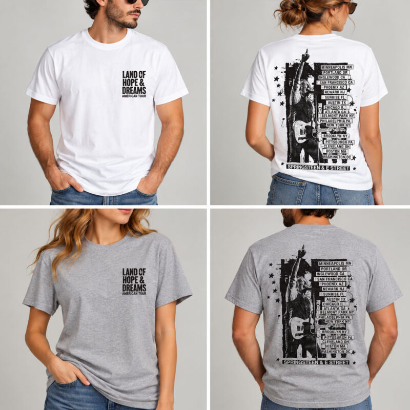 Land Of Hope & Dreams American Tour Logo Shirt