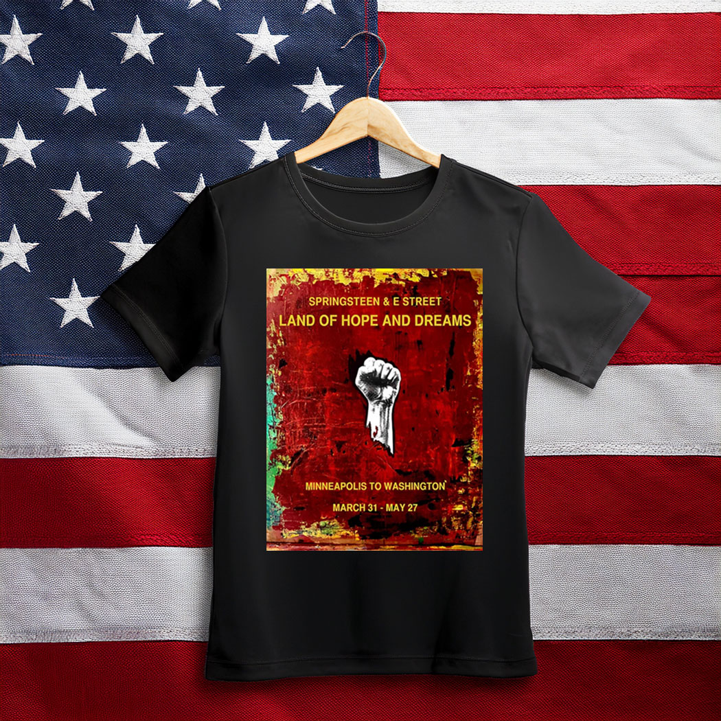 Land Of Hope & Dreams American Tour Shirt