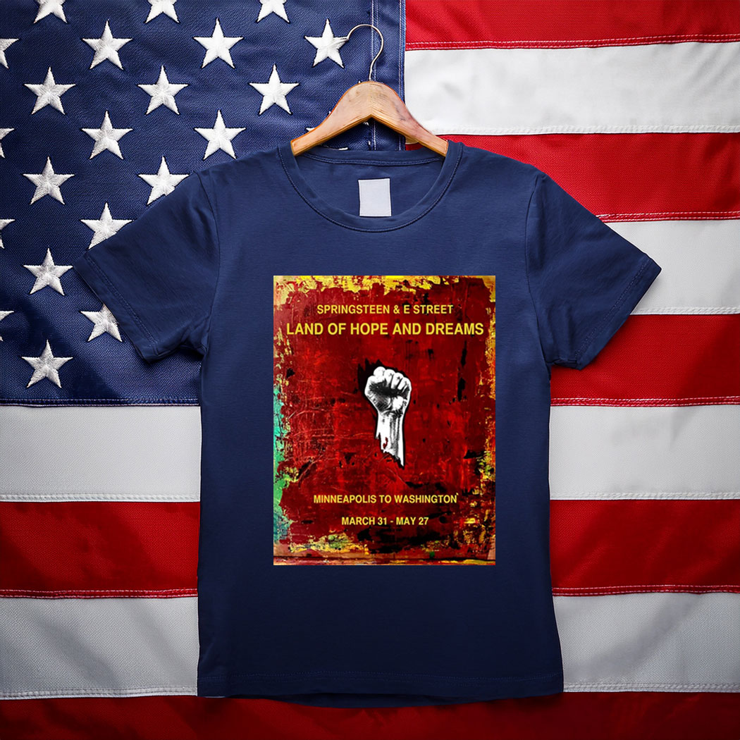Land Of Hope & Dreams American Tour Shirt