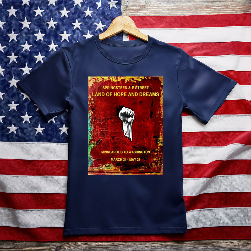 Land Of Hope & Dreams American Tour Shirt