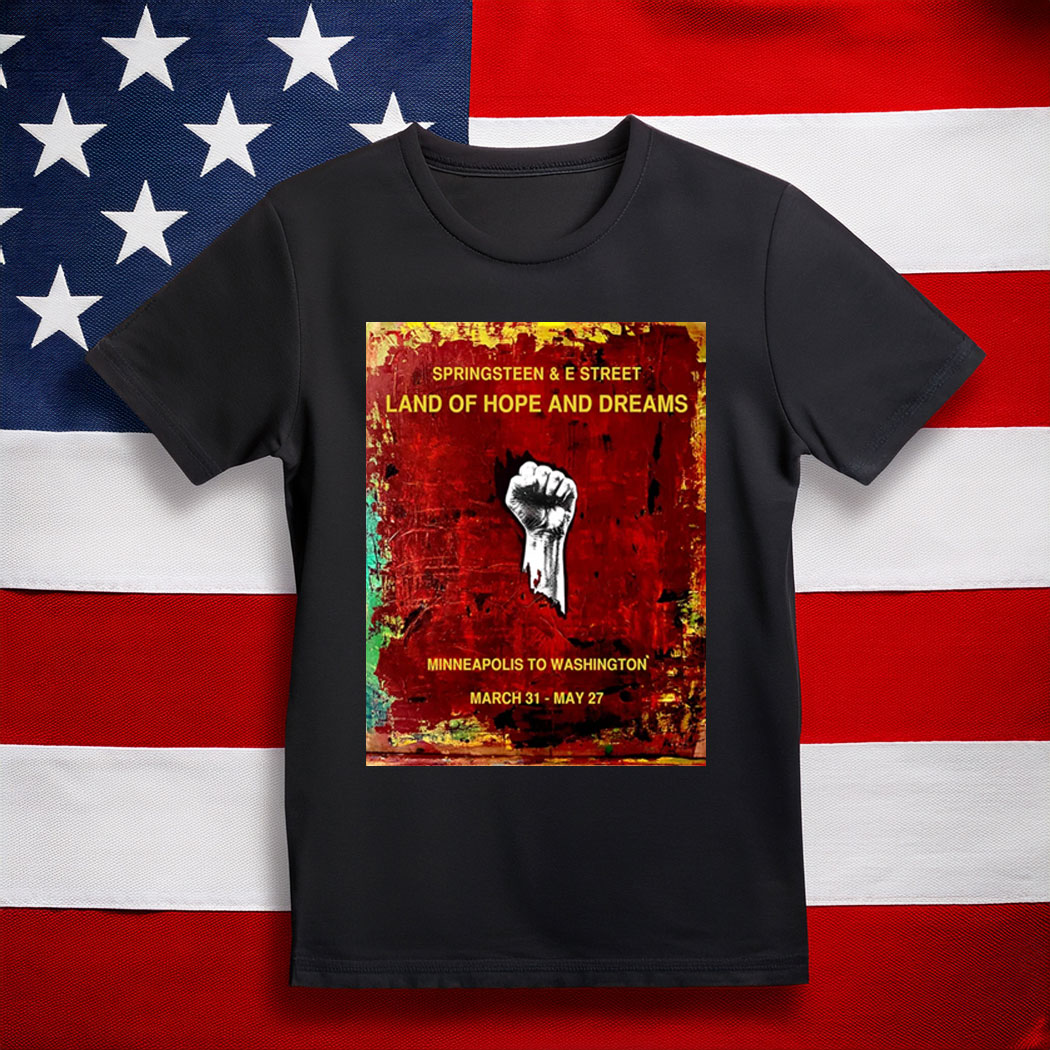 Land Of Hope & Dreams American Tour Shirt