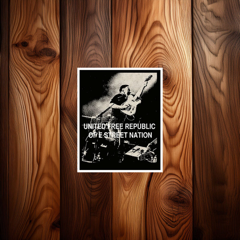 Land Of Hope & Dreams American Tour “United Free Republic” Sticker
