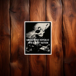 Land Of Hope & Dreams American Tour “United Free Republic” Sticker