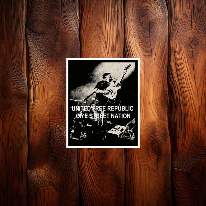 Land Of Hope & Dreams American Tour “United Free Republic” Sticker