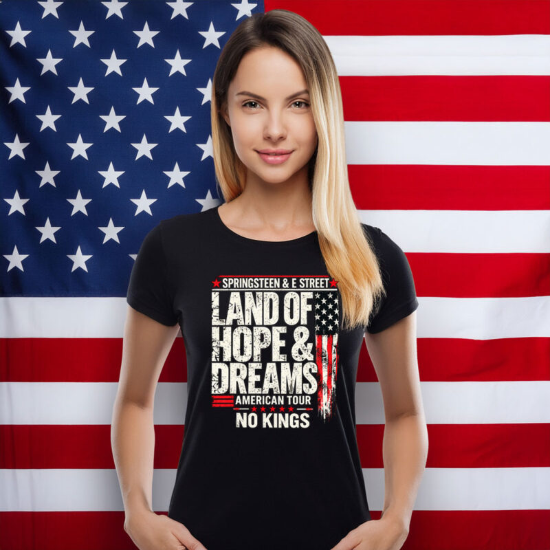 Land of Hope and Dreams No Kings Graphic Shirt