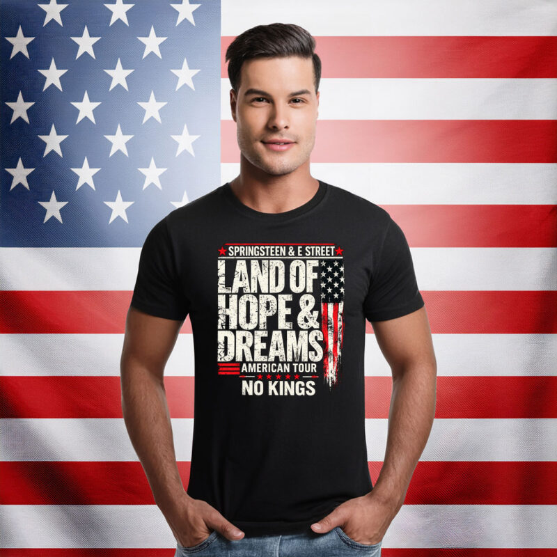 Land of Hope and Dreams No Kings Graphic Shirt
