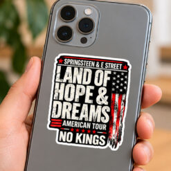 Land of Hope and Dreams No Kings Sticker