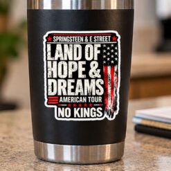 Land of Hope and Dreams No Kings Sticker
