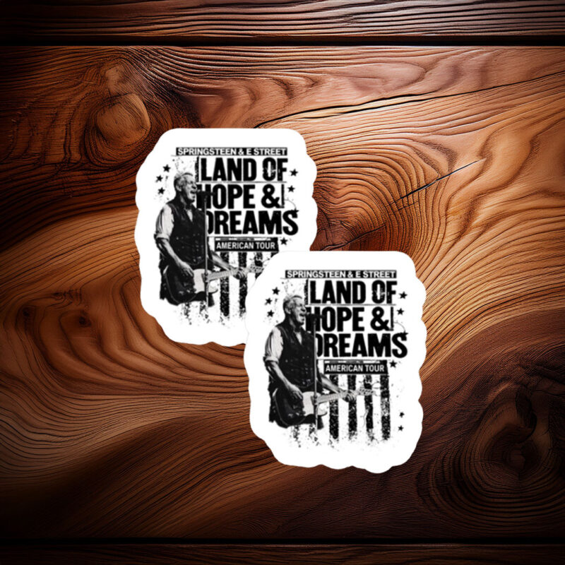 Land of Hope and Dreams Tour, Bruce Springsteen & E Street Band, No kings Sticker
