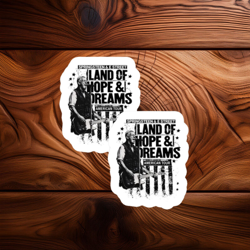 Land of Hope and Dreams Tour, Bruce Springsteen & E Street Band, No kings Sticker
