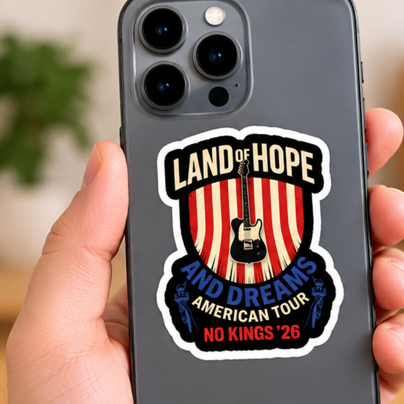 Land of Hope and Dreams Tour, Bruce Springsteen & E Street Band Sticker