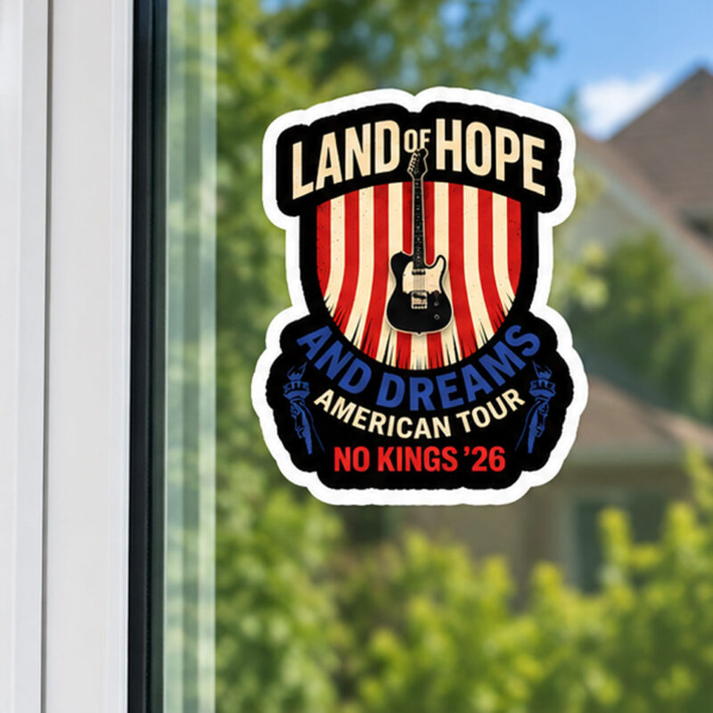 Land of Hope and Dreams Tour, Bruce Springsteen & E Street Band Sticker