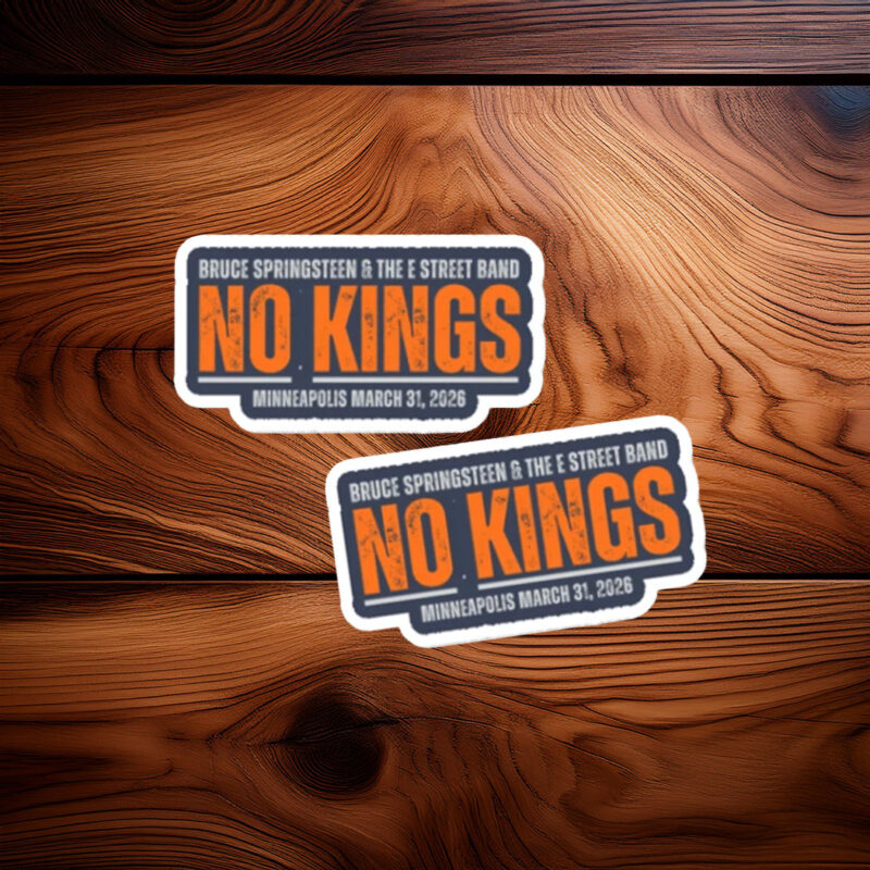 Minneapolis Bruce Springsteen No Kings Tour Sticker