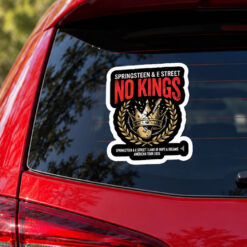 No Kings: Bruce Springsteen Tour 2026 Fan Sticker