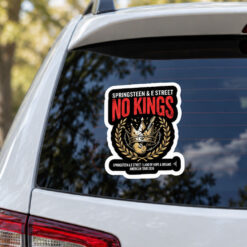 No Kings: Bruce Springsteen Tour 2026 Fan Sticker