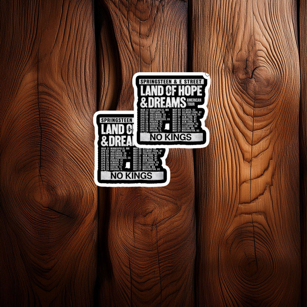 Springsteen E Street Band Land of Hope and Dreams Tour Sticker