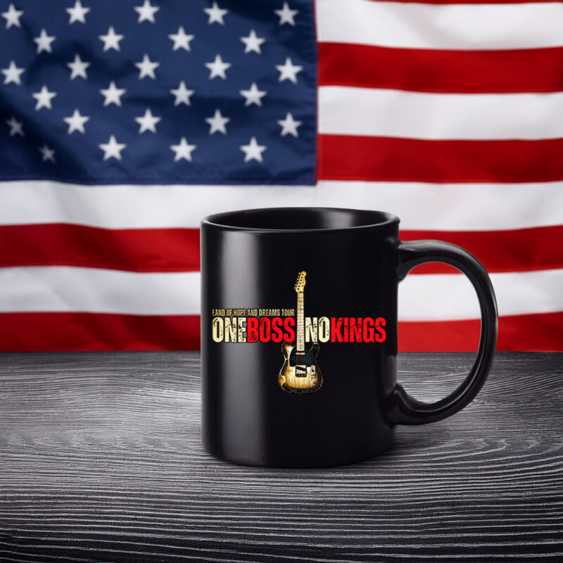 Vintage Bruce Springsteen Land of Hope and Dreams Mug